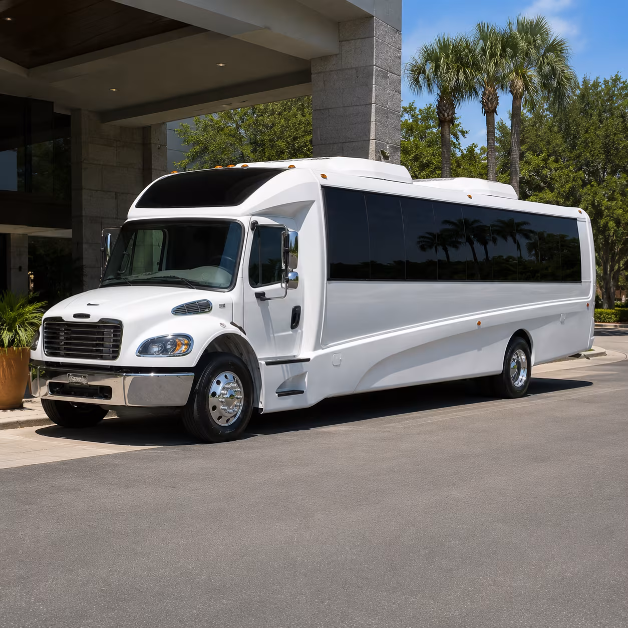 minibus rentals for touring acts at the cotillion and lounge venues