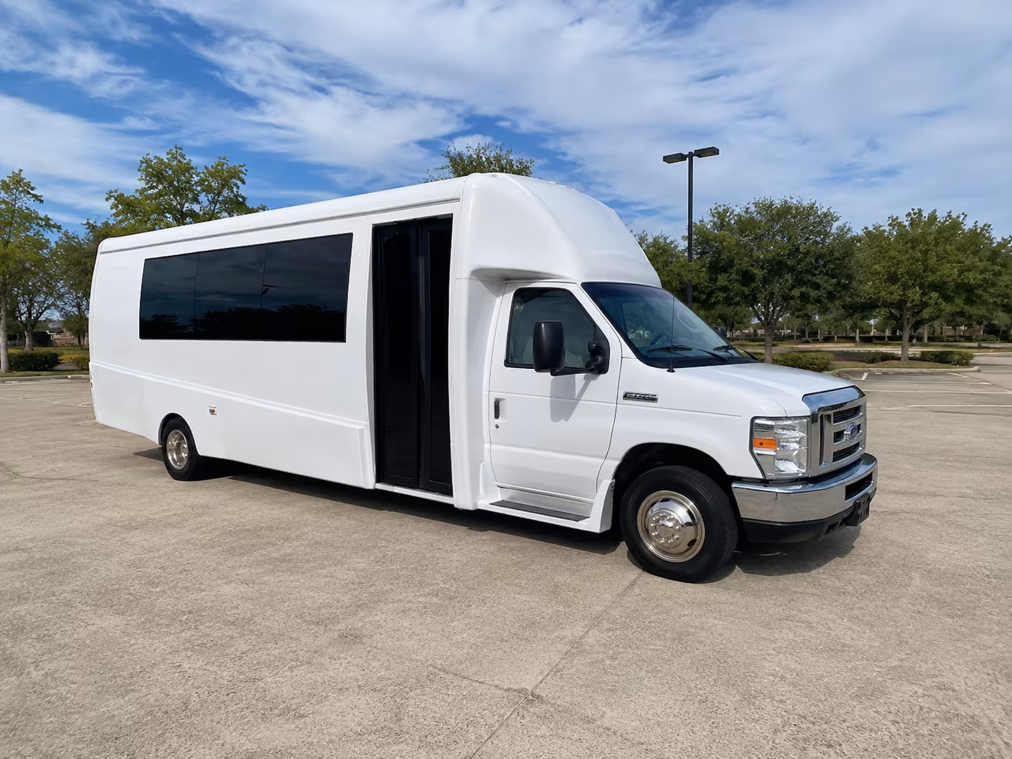 party buses for music festivals at riverfront stadium and outdoor venues