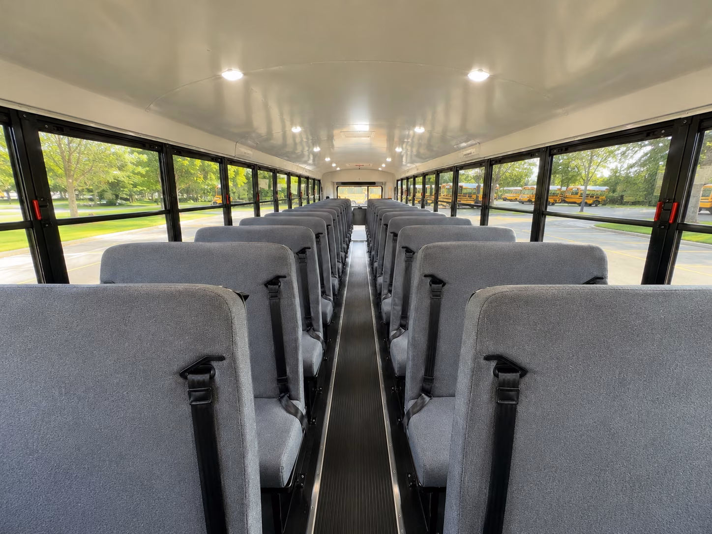 wichita school bus inside
