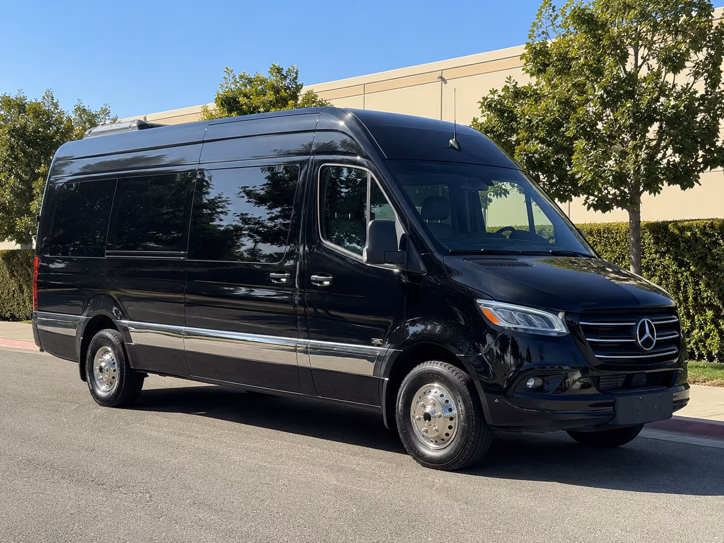 wichita sprinter van with driver
