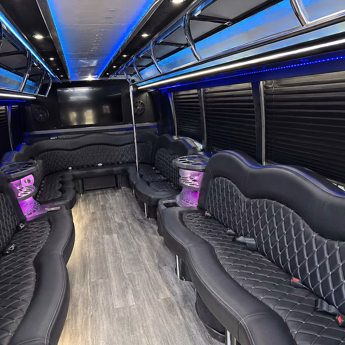 wichita wedding party bus rental